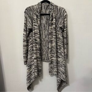 Roxy Womens Take Stock Cardigan Sweater, Sea Spray/True Black,Sz. M